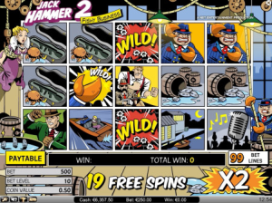 jack hammer 2 slot